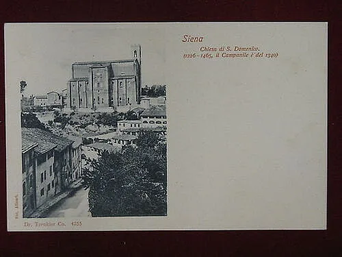 SIENA CHIESA SAN DOMENICO NON VIAGGIATA #5135