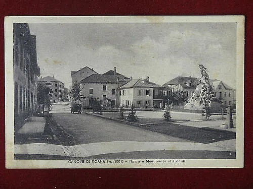 CANOVE DI ROANA PIAZZA ANNI 40 VIAGGIATA #5188