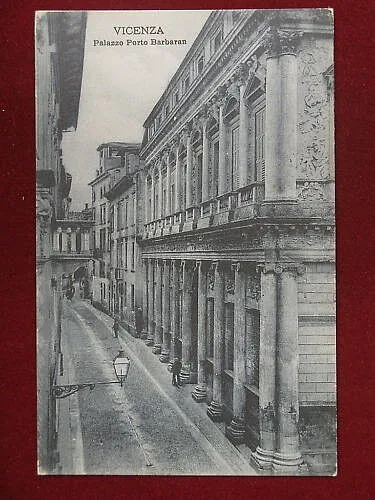 VICENZA PALAZZO PORTO BARBARAN NON VIAGGIATA #5193