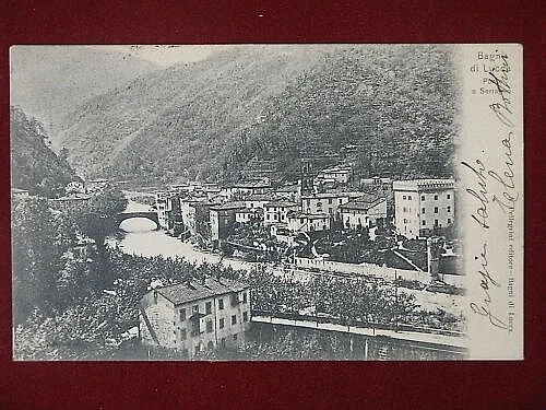 BAGNI DI LUCCA PONTE A SERRAGLIO “900 VIAGGIATA #5292