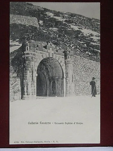 GALLERIA ROSAZZA Versante Oropa no viaggiata “900 #4730