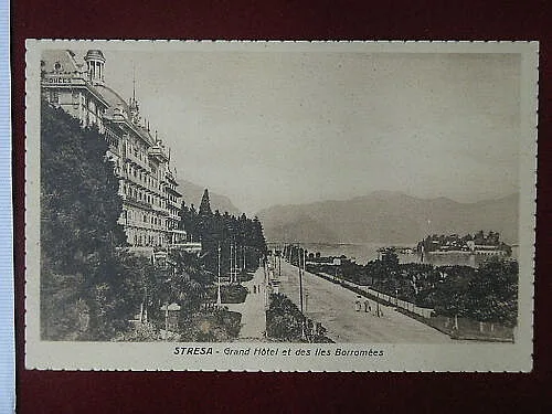 STRESA Grand Hotel e Isole no viaggiata, anni 10 #4766