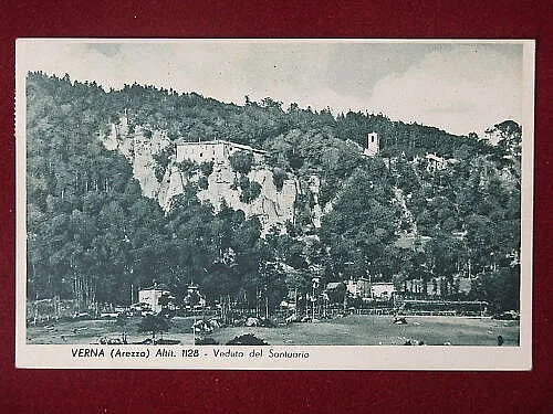 VERNA AREZZO SANTUARIO ANNI 30 VIAGGIATA #5317