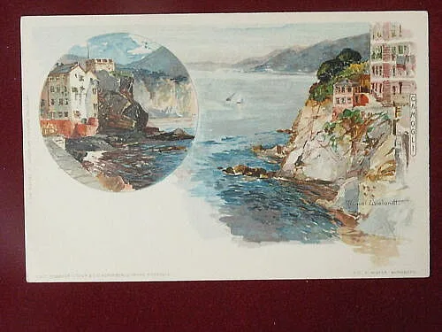 CAMOGLI illustrata M. WIELANDT no viaggiata “900 f/p #970