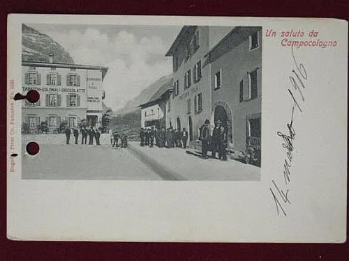 CAMPOCOLOGNO NON VIAGGIATA #2492
