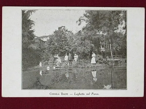 COSSILA BAGNI LAGHETTO DEL PARCO NON VIAGGIATA #2495