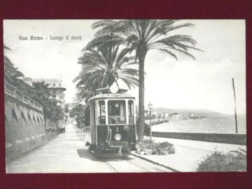 SAN REMO LUNGO IL MARE NON VIAGGIATA #2591