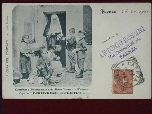 FAENZA Comitato di Beneficenza viaggiata “900 #2400