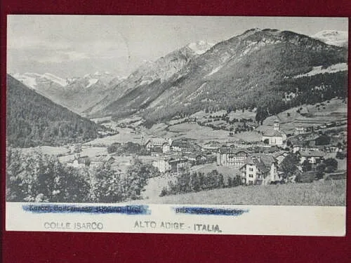 COLLE ISARCO PANORAMA ANNI 20 VIAGGIATA #2781