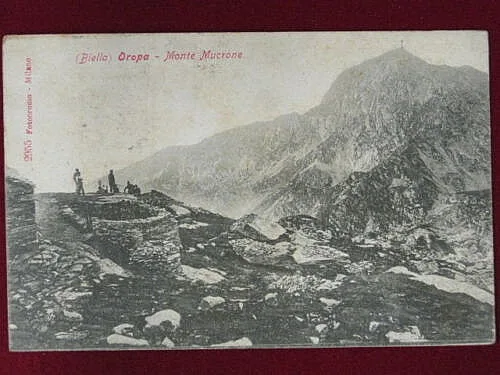 OROPA Rifugio viaggiata anni 10 #1632