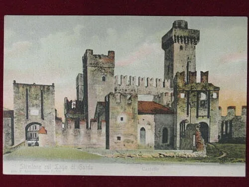 SIRMIONE sul Lago viaggiata anni 10 #1527