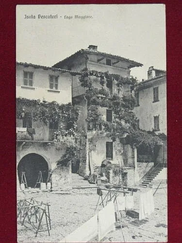 STRESA Isola Pescatori viaggiata anni 20 #1568