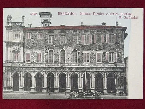 BERGAMO Istituto tecnico viaggiata “900 #1733