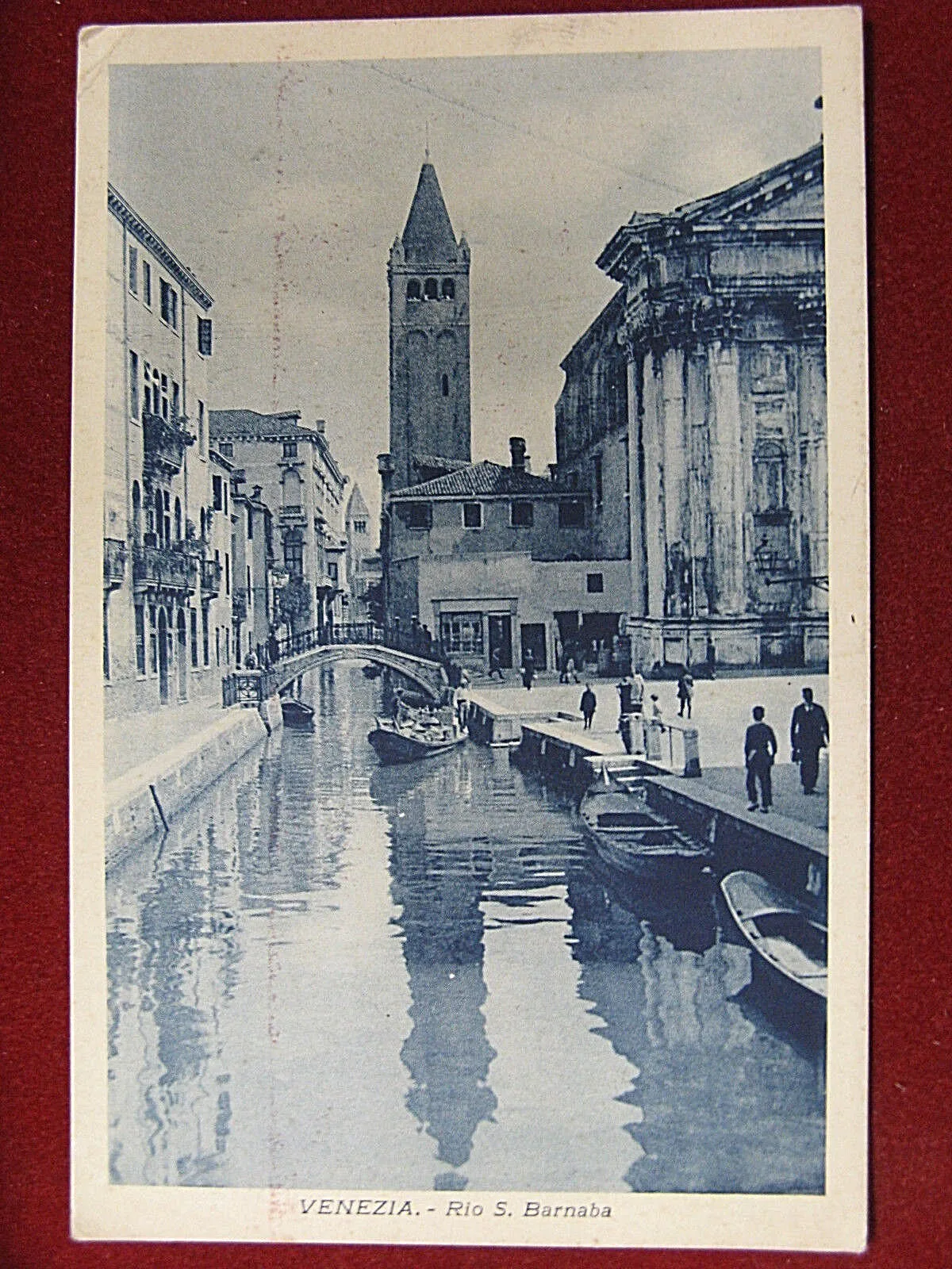 Venezia Rio S. Barnaba anni 10 non viaggiata #12372