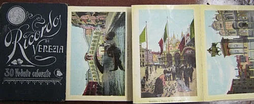 LIBRETTO FOTOGRAFICO RICORDO VENEZIA con 30 FOTO #L16