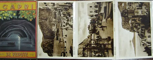 Libretto RICORDO CAPRI 32 FOTO ANNI 20 #L19
