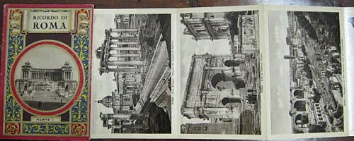 Libretto RICORDO ROMA 32 FOTO ANNI 30 #L20