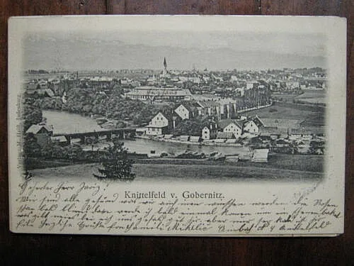 KNITTELFELD  Stiria Austria – Gobernitz viaggiata,1900 #172