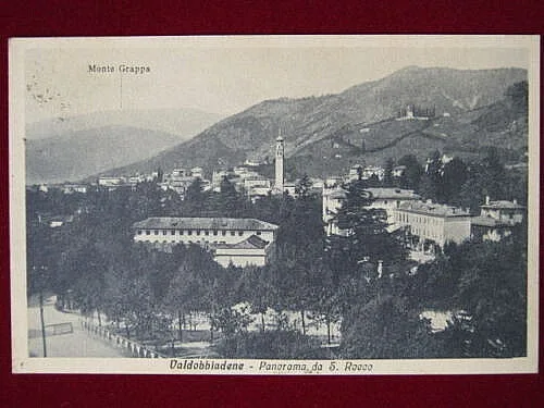VALDOBBIADENE PANORAMA DI SAN ROCCO  VIAGGIATA # 639