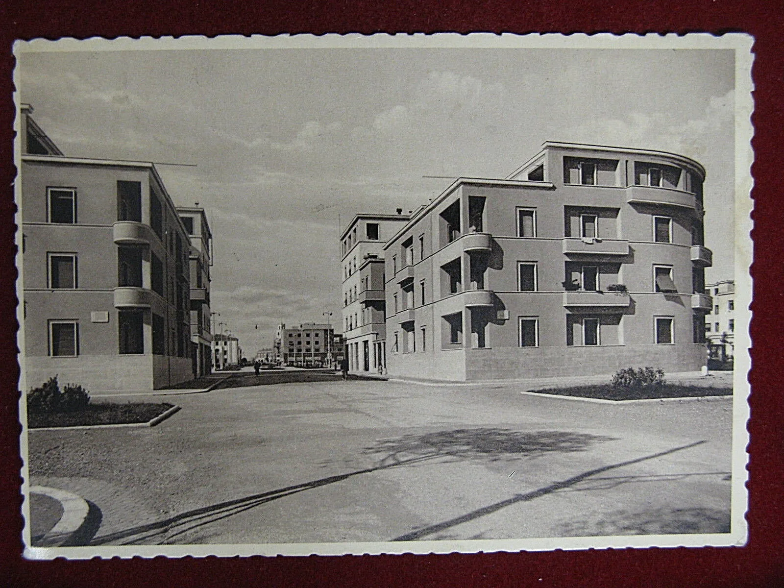 Littoria Via Corsica anni 40 viaggiata FG #11158