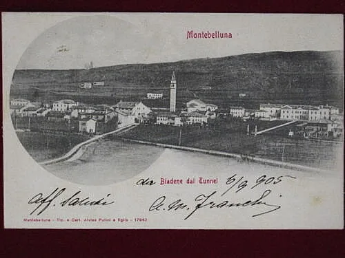 BIADENE Montebelluna viaggiata 1905 #1139