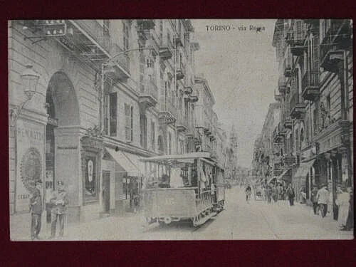 TORINO VIA ROMA ANNI 10 VIAGGIATA #1433