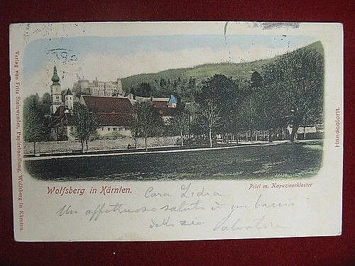 WOLFSBERG IN KARNTEN Austria viaggiata anni 10 #10774