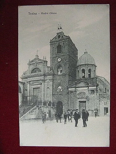 TROINA Madre Chiesa no viaggiata animata anni 10 #10754