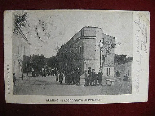 ALANNO Passeggiata Alberata viaggiata animata “900 #10887