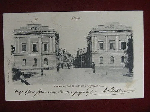 LUGO Barriera Corso Vittorio Emanuele animata “900 f/p #7873