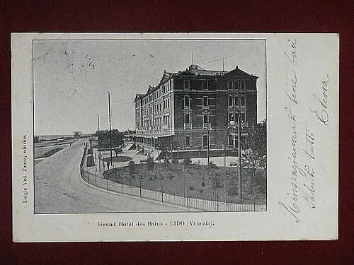 VENEZIA Grand Hotel des Bains viaggiata “900 #10093
