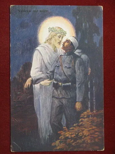 illustrata Soldato ferito no viaggiata “900 #10461