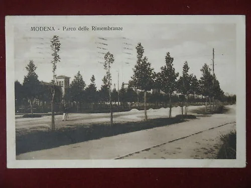 MODENA Parco Rimembranze viaggiata anni 20 #8174