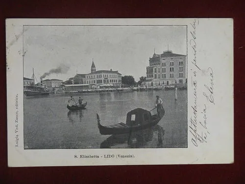 VENEZIA Lido S. Elisabetta viaggiata “900 #10084