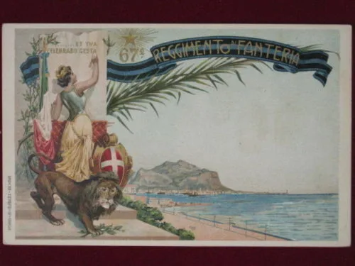 FANTERIA 67° REGGIMENTO NON VIAGGIATA #2637