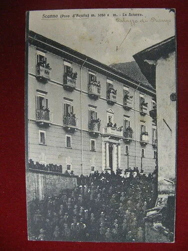 SCANNO la Sciarra viaggiata animata anni 10 #10886