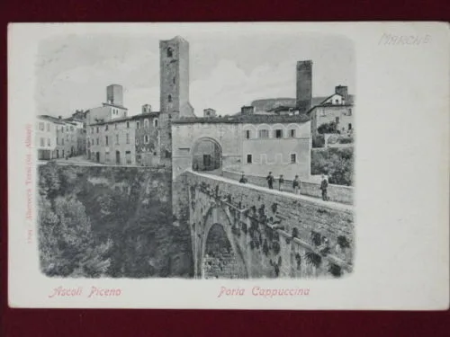 ASCOLI PICENO PORTA CAPPUCCINA NON VIAGGIATA #2773