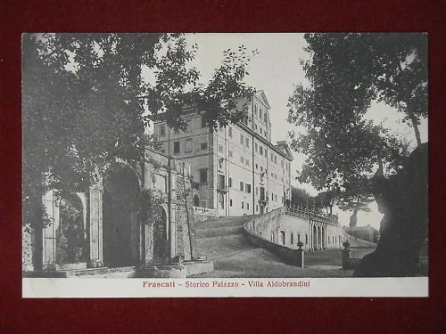 FRASCATI VILLA ALDOBRANDINI ANNI ’20 VIAGGIATA #6419
