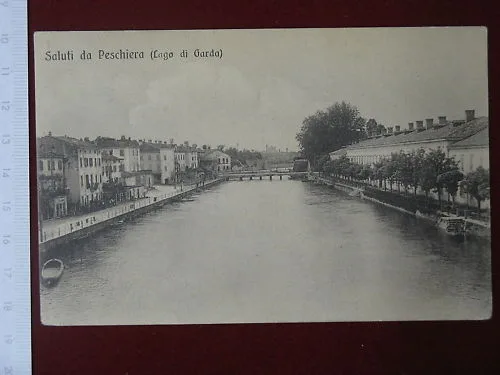 PESCHIERA PANORAMA ANNI 10 VIAGGIATA #3844