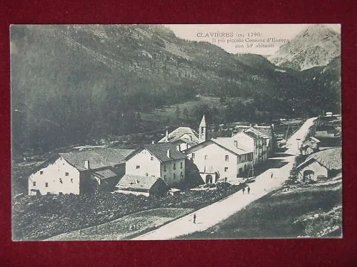 CLAVIERES PANORAMA NON VIAGGIATA #6977