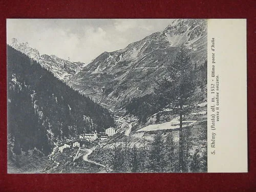 S. RHEMY PANORAMA ANNI 20 VIAGGIATA #6978