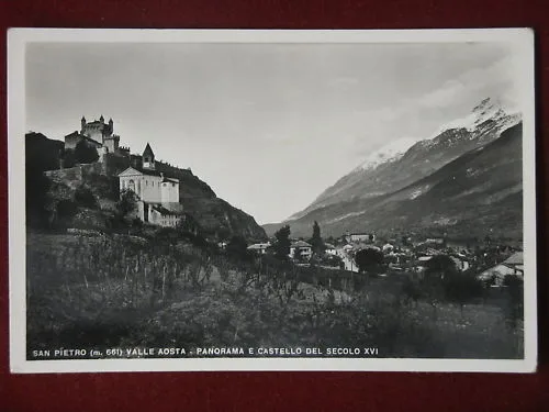 SAN PIETRO PANORAMA ANNI 30 VIAGGIATA #6982