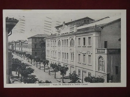 SASSUOLO VIA XX SETTEMBRE ANNI 30 VIAGGIATA #5725