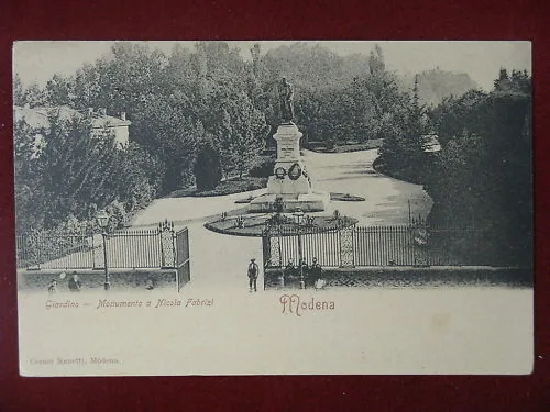 MODENA Giardini animata no viaggiata “900 #8043