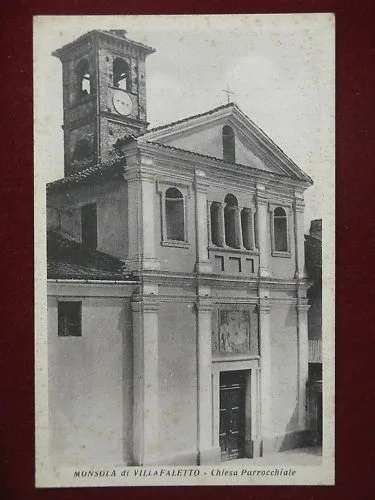 MONSOLA DI VILLAFALETTO CHIESA NON VIAGGIATA #7006