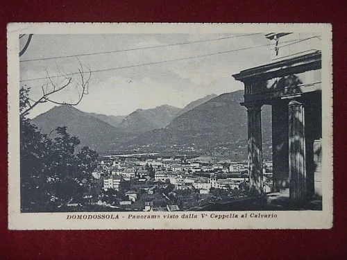 DOMODOSSOLA PANORAMA ANNI 20 VIAGGIATA #7055