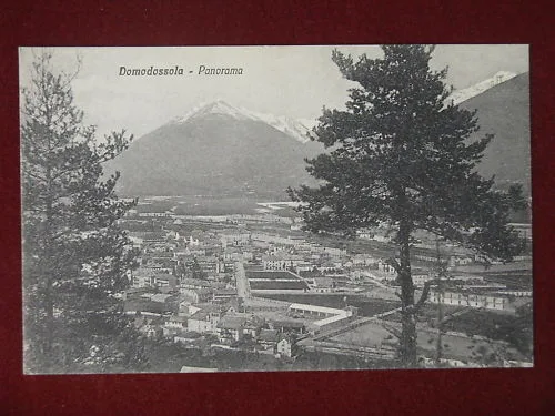 DOMODOSSOLA PANORAMA NON VIAGGIATA #7059
