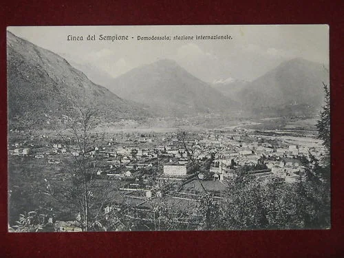 DOMODOSSOLA PANORAMA “900 VIAGGIATA #7063