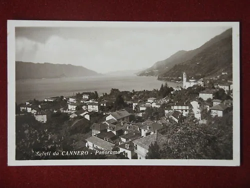 CANNERO PANORAMA NON VIAGGIATA #7069