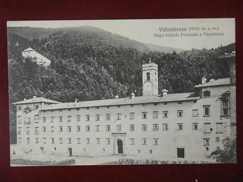 VALLOMBROSA Regio Istituto Forestale no viaggiata anni 20 f/p #7975